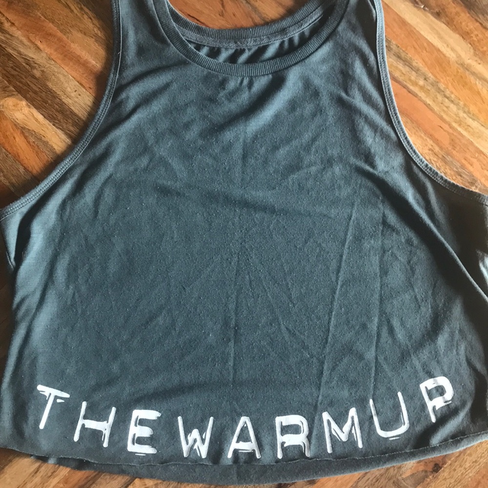 Jessica Simpson Crop Muscle top